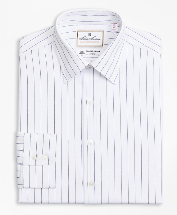 Luxury Collection Madison Classic-Fit Dress Shirt, Franklin Spread Collar Pinstripe
