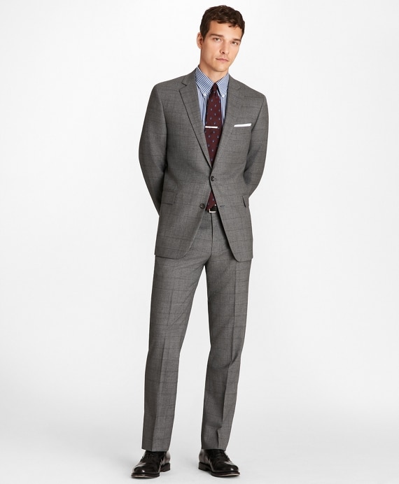 Regent Fit Blue Windowpane 1818 Suit