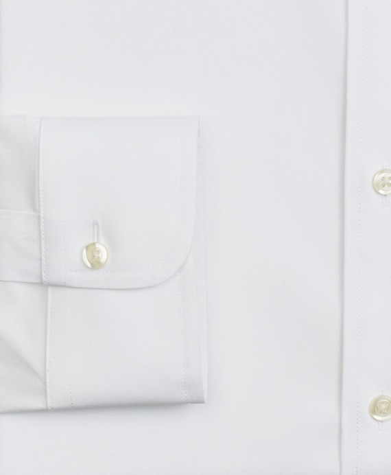 Stretch Regent Fitted Dress Shirt, Non-Iron Poplin Ainsley Collar