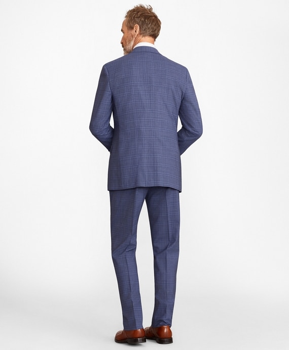 Madison Fit BrooksCool® Subtle Plaid Suit
