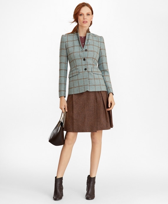 Checked Tweed Jacket
