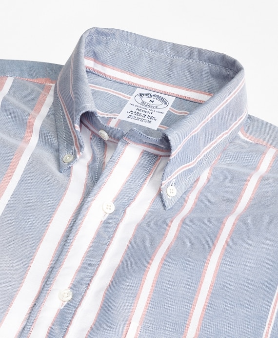 Regent Fit Oxford Bold Stripe Sport Shirt
