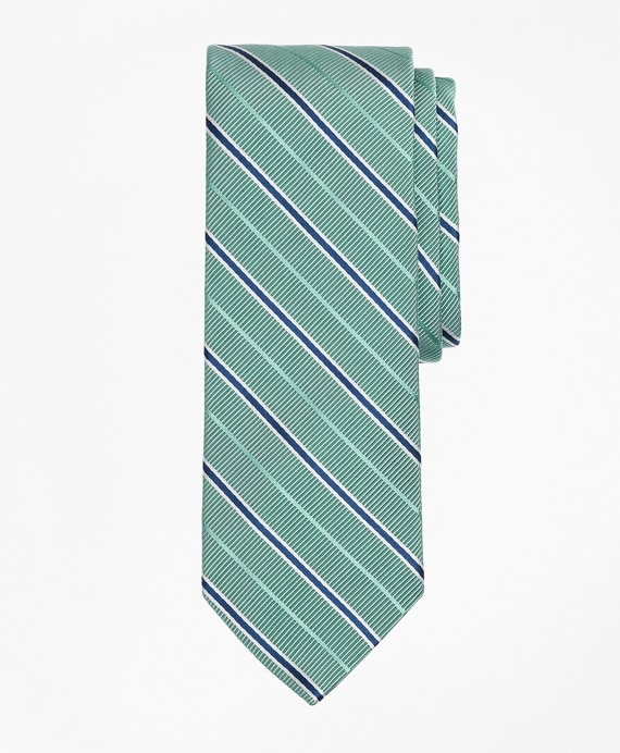 Ribbed Stripe Tie