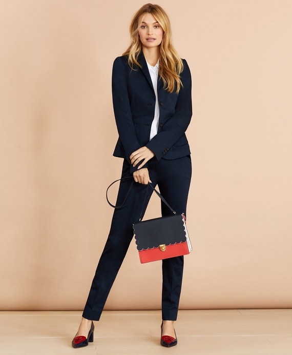 Stretch Cotton Sateen Jacket