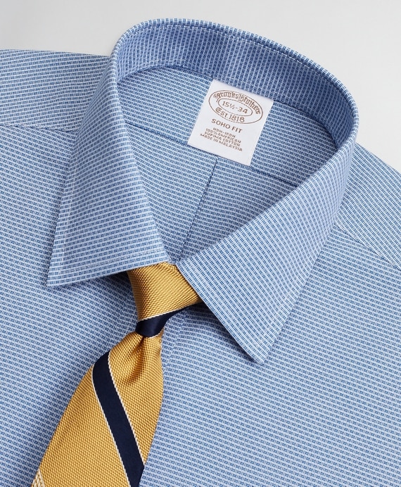 Soho Extra-Slim-Fit Dress Shirt, Non-Iron Dobby Ainsley