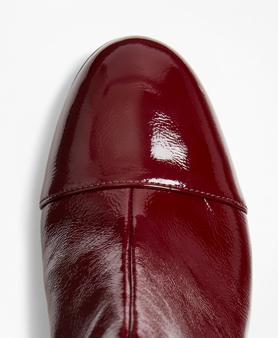Patent Leather Ankle Boots
