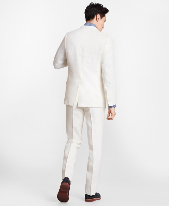 Regent Fit Three-Piece Irish Linen Suit
