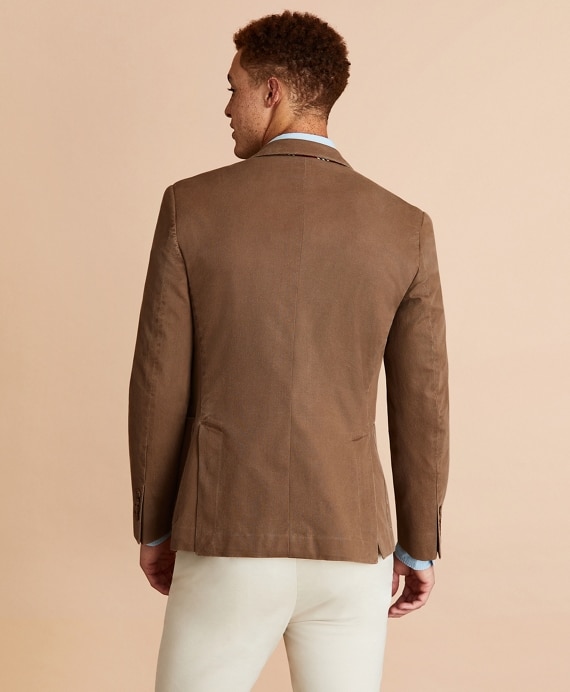 Stretch Cotton Three-Button Sport Coat