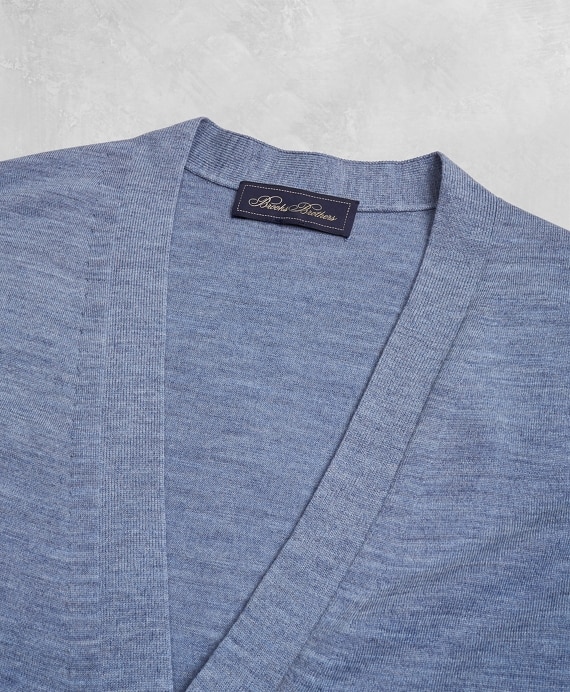 Golden Fleece® 3-D Knit Fine-Gauge Merino Button-Front Vest