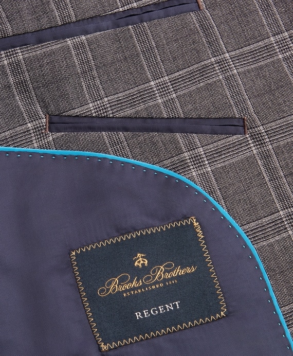 Regent Fit BrooksCool® Check Suit