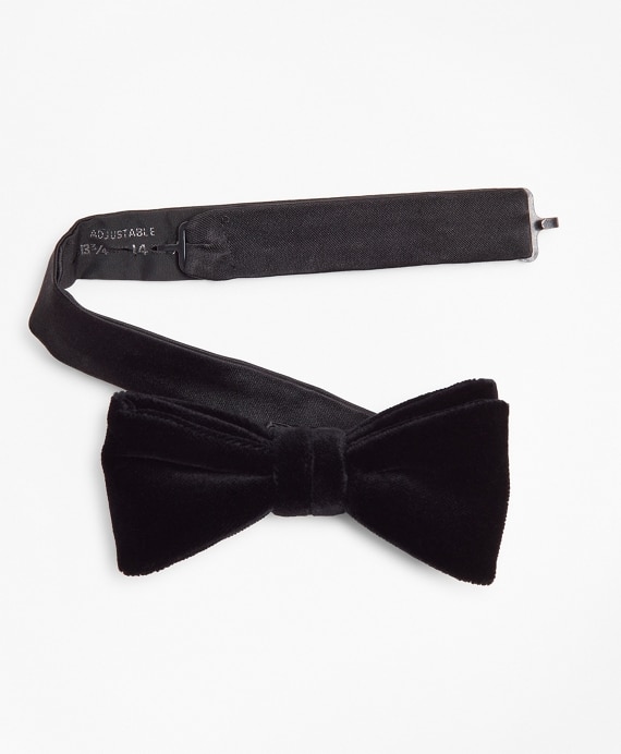 Velvet Pre-Tied Bow Tie