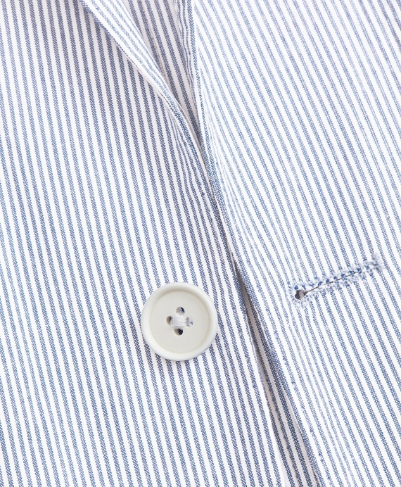Striped Seersucker Sport Coat