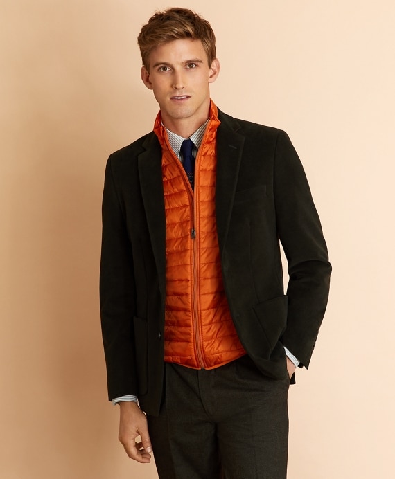 Moleskin Two-Button Sport Coat