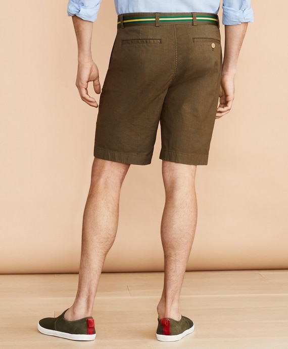 Cotton-Linen 9 Chino Shorts