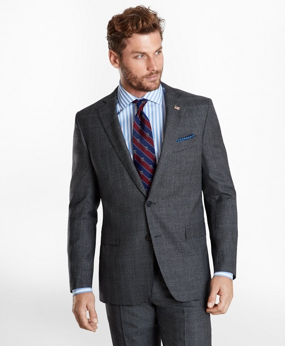 Regent Fit Glen Plaid 1818 Suit
