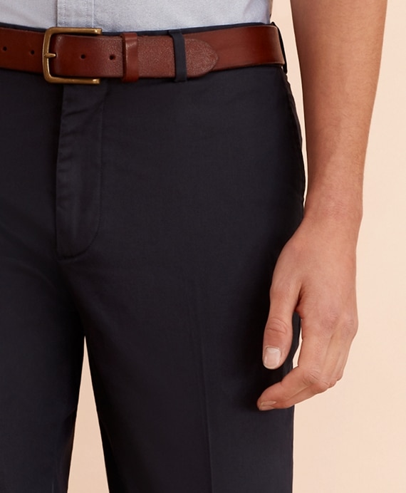 Stretch Cotton Twill Trousers