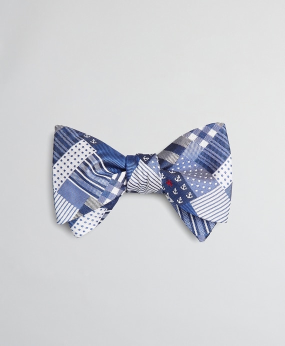 Fun Patchwork Bow Tie