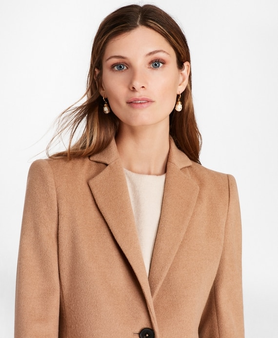Camel Hair Car Coat