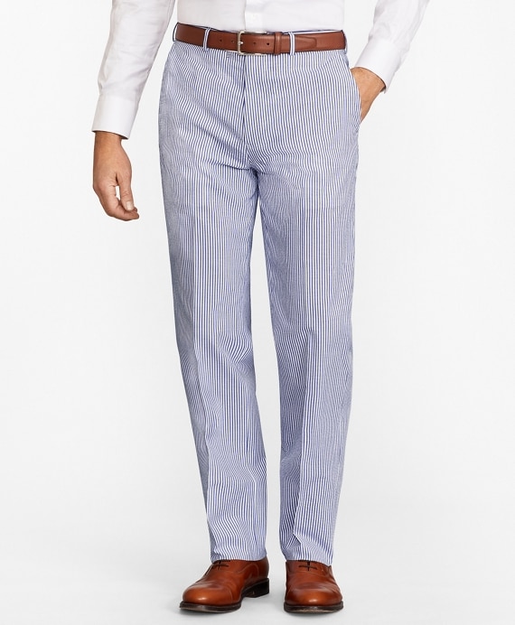 Madison Fit Stripe Seersucker Suit