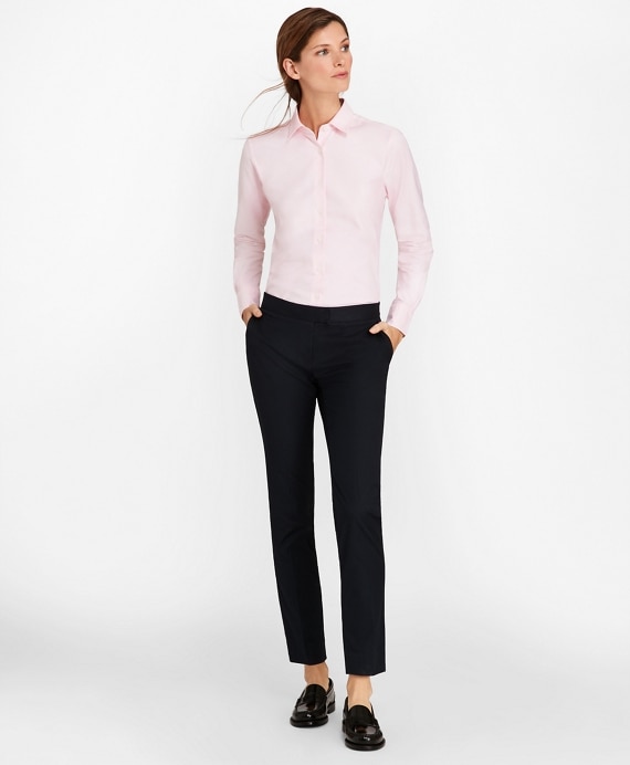 Classic-Fit Supima® Cotton Oxford Forward-Point Shirt