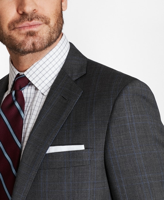 Regent Fit Plaid with Deco 1818 Suit