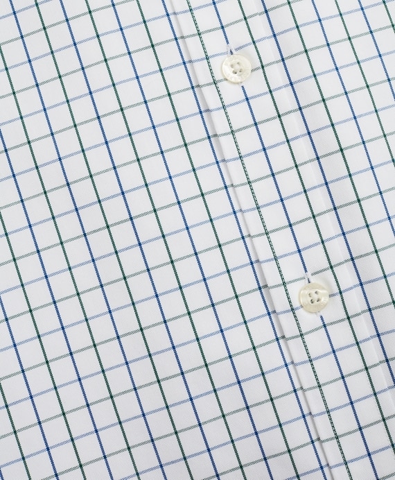 Stretch Madison Classic-Fit Sport Shirt, Non-Iron Windowpane