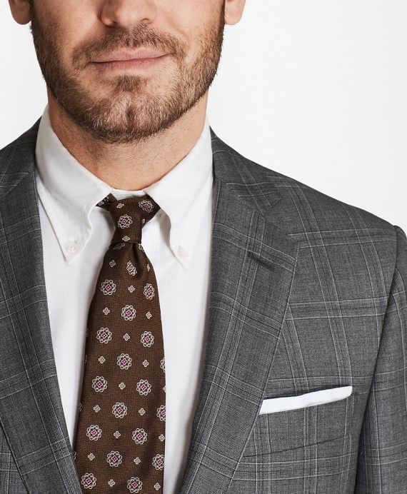 Regent Fit Plaid 1818 Suit