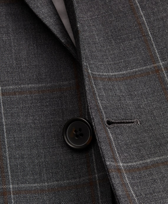 Regent Fit Multi-Plaid 1818 Suit