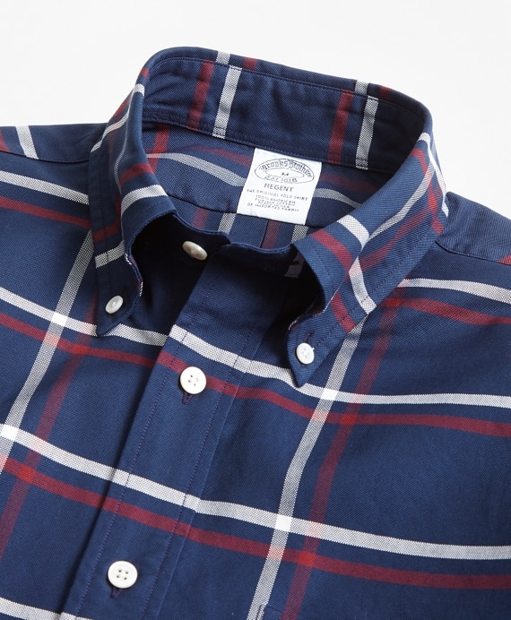 Regent Fit Oxford Check Sport Shirt