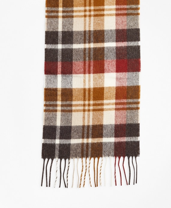 Tan Tartan Scarf