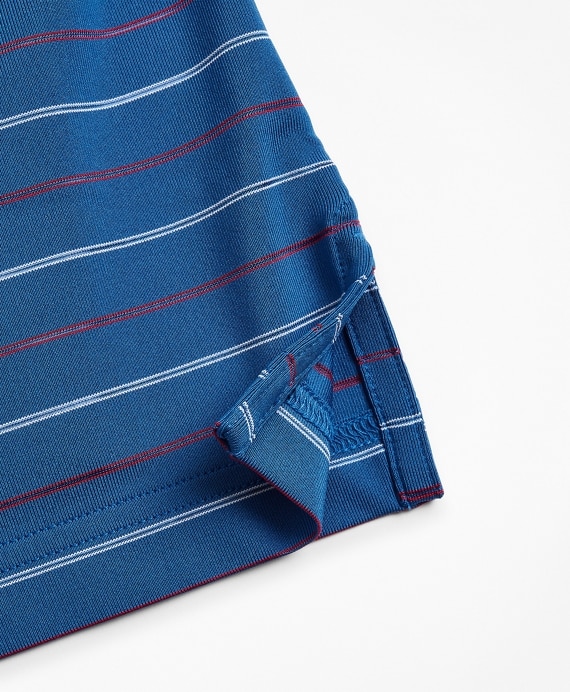 Performance Series Min-Stripe Polo Shirt