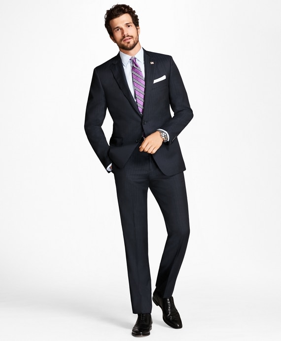 Regent Fit Tic Alternating Stripe 1818 Suit