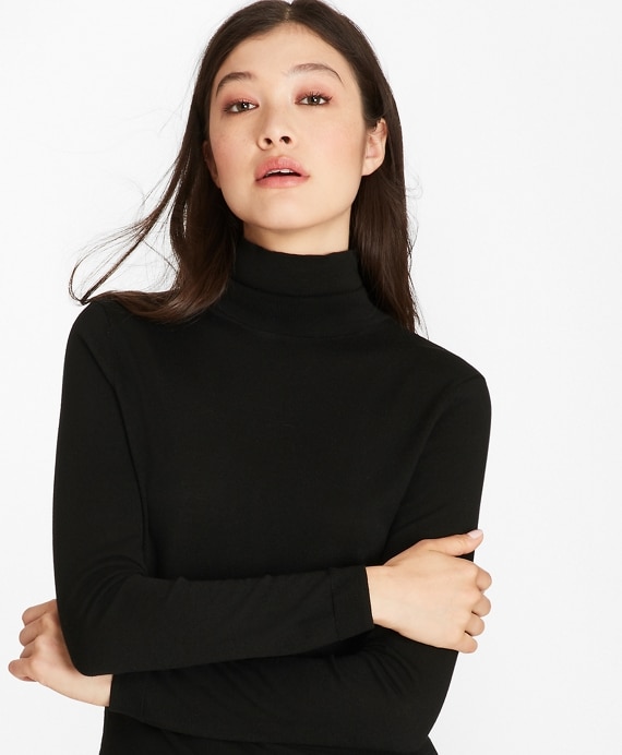 Merino Wool Turtleneck Sweater