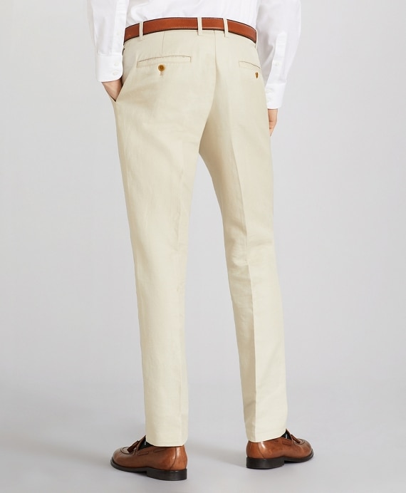 Soho Fit Linen and Cotton Chino Pants