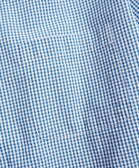 Regent Fitted Sport Shirt, Seersucker Gingham