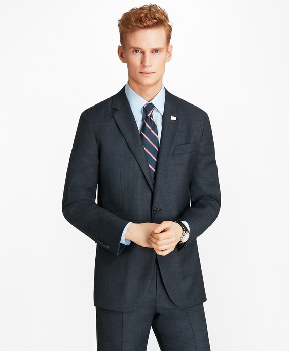 Milano Fit Open Plaid 1818 Suit