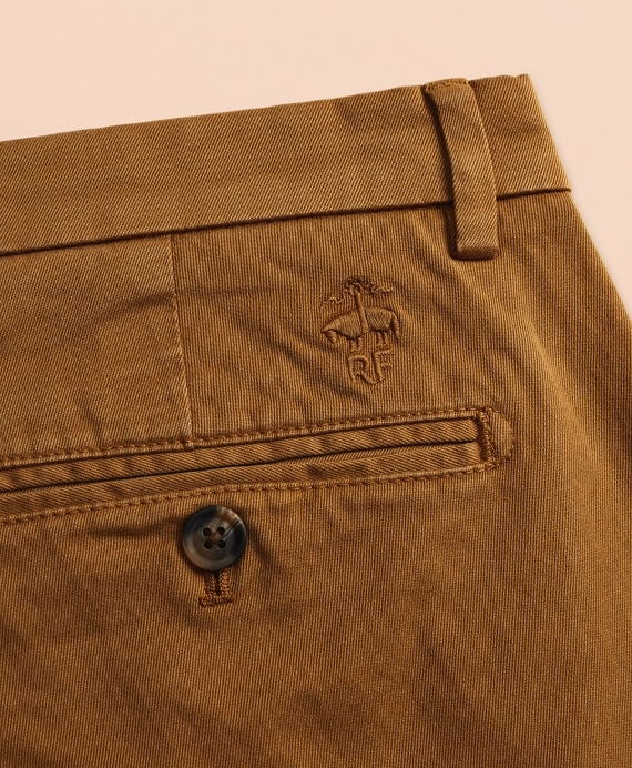 Slim-Fit Garment-Dyed Stretch Chinos