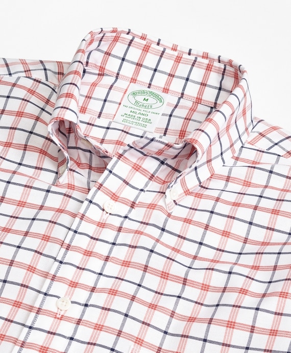 Milano Fit Oxford Large Check Sport Shirt