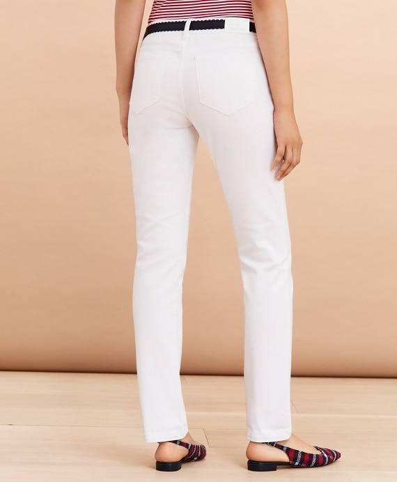 Stretch Denim Five-Pocket Pants