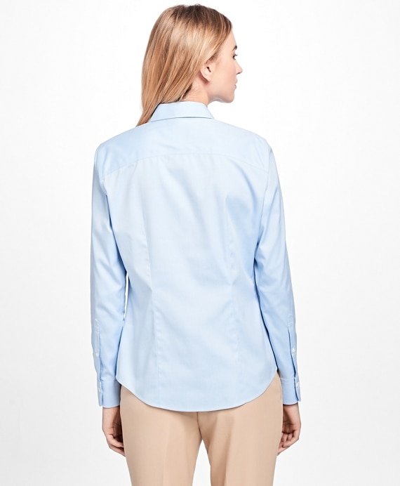 Petite Non-Iron Fitted Dress Shirt