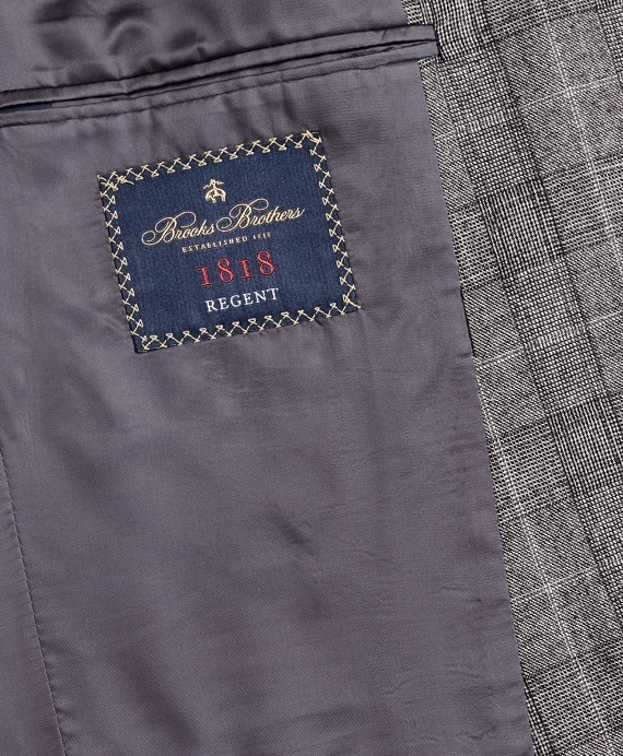 Regent Fit Glen Plaid 1818 Suit