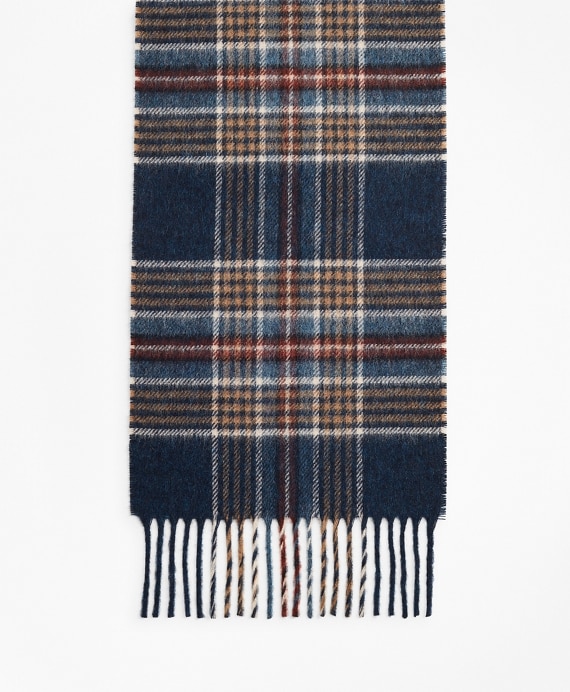Indigo Tartan Scarf