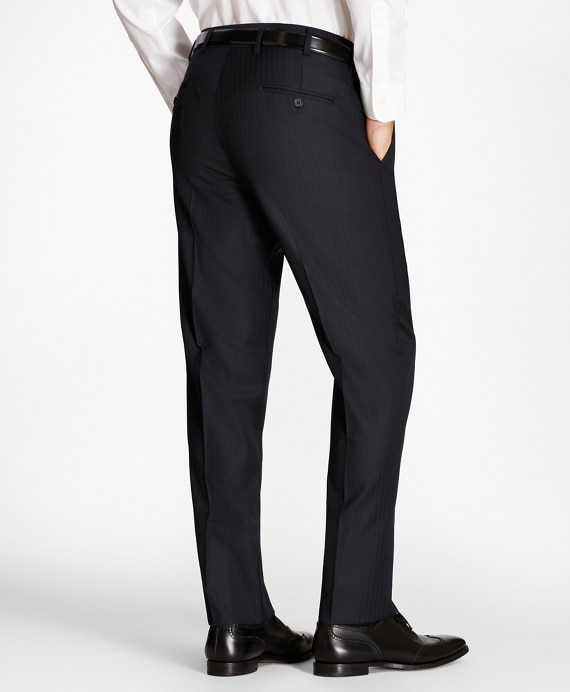 Regent Fit Blue Herringbone 1818 Suit