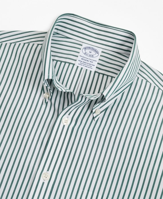 Stretch Regent Fitted Sport Shirt, Non-Iron Candy Stripe