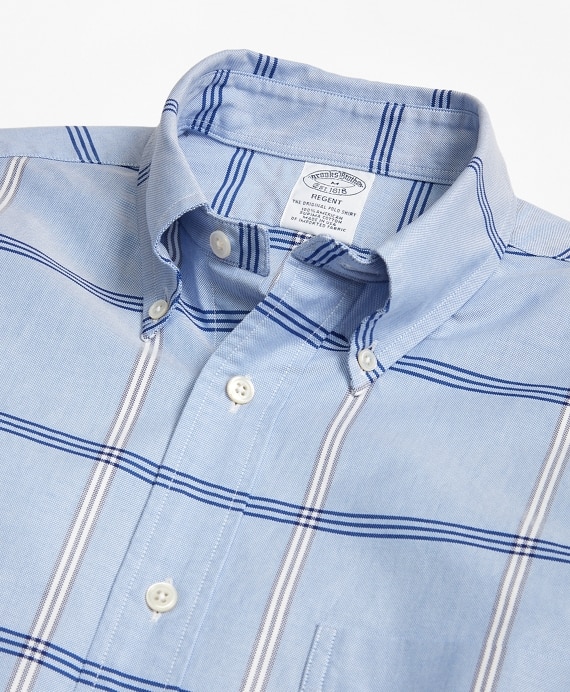 Regent Fit Oxford BB#1 Windowpane Sport Shirt