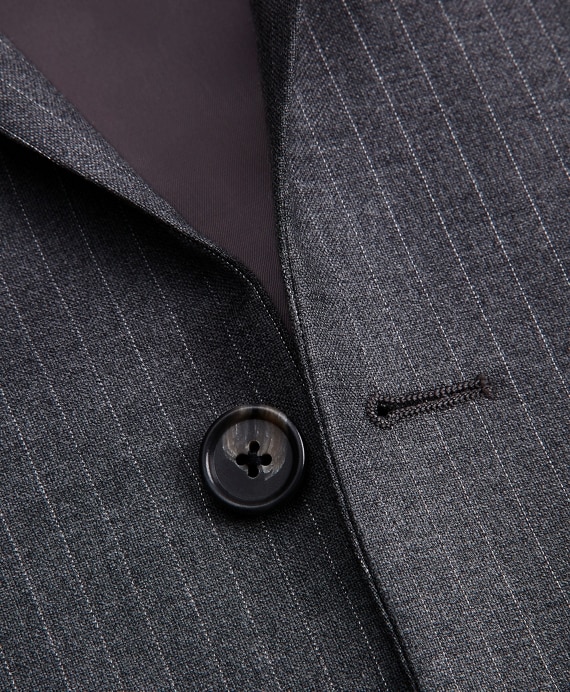Regent Fit Two-Button Grey Stripe 1818 Suit