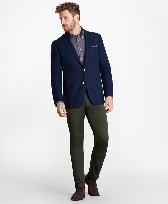 Regent Fit Three-Button Blazer