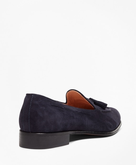 Suede Tassel Loafers