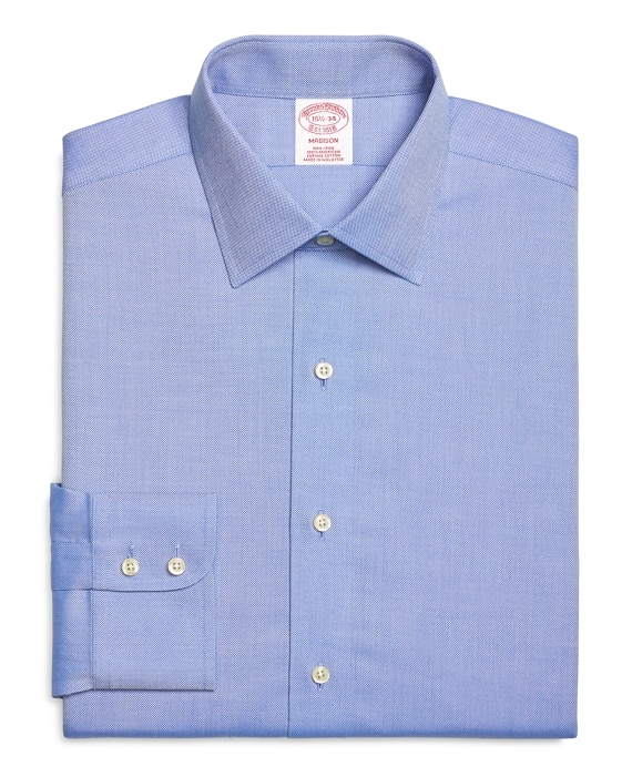 Madison Classic-Fit Dress Shirt, Non-Iron Royal Oxford