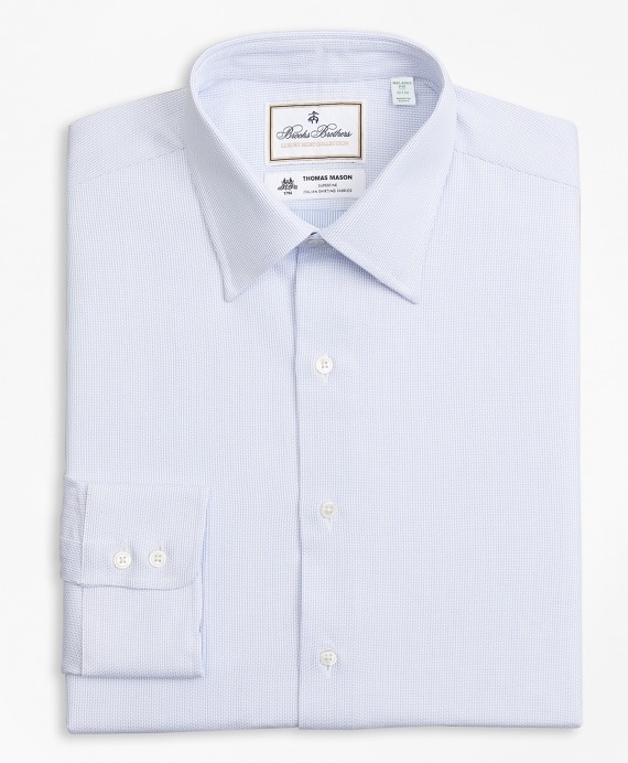 Luxury Collection Milano Slim-Fit Dress Shirt, Franklin Spread Collar Broken Stripe